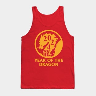 Year of the Dragon 2024 Chinese Zodiac Lunar New Year Tank Top